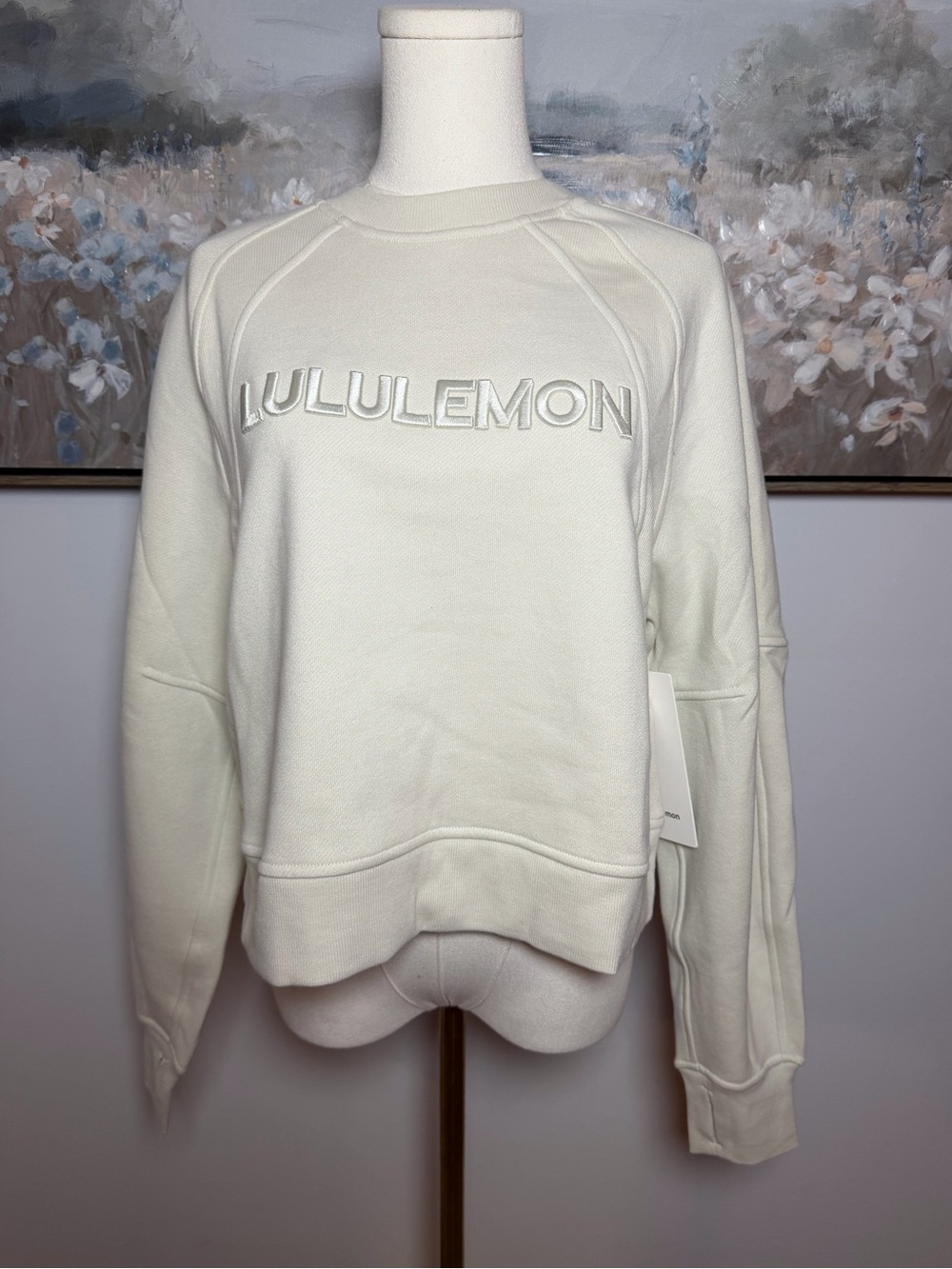 Lululemon Scuba Oversized Pullover in Bone